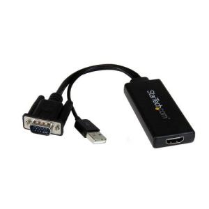 申込期間26年12月07日13時まで_スターテック ＶＧＡ　−　ＨＤＭＩ変換アダプタ　ＵＳＢオーディオ_取寄商品