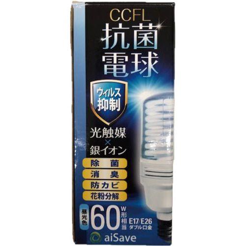 申込期間26年04月17日13時まで_ファーストネーションズ 抗菌ＣＣＦＬ照明　ａｉＳａｖｅ　電球タ...