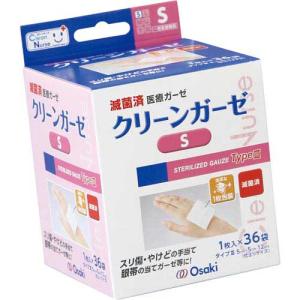 オオサキメディカル CN 滅菌クリーンガーゼIII S 36枚入
