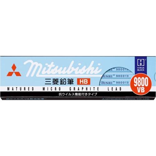 三菱鉛筆 鉛筆９８００７ＶＢ　ＨＢ　抗ウイルス機能