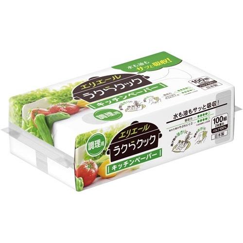 大王製紙 エリエール　ラクらクックキッチン　１００Ｗ１Ｐ