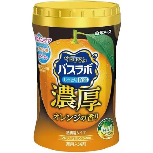 白元アース ＨＥＲＳ　バスラボ　濃厚オレンジの香り　６００ｇ