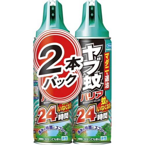 フマキラー ヤブ蚊バリア　４８０ｍｌ　２本×５