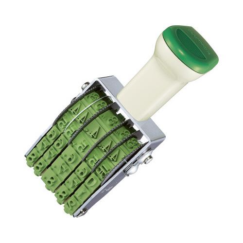 コクヨ 回転印　欧文日付　２号５連　明朝体