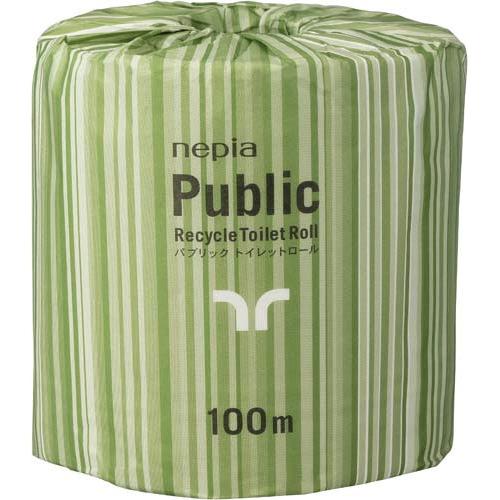 王子ネピア パブリックトイレットロール個包装Ｓ１００ｍ　８０個