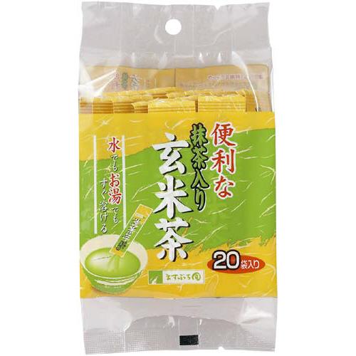 ますぶち園 便利な抹茶入玄米茶スティック　２０本