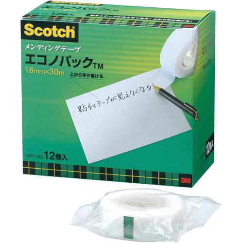 スリーエム　ジャパン スコッチメンディングテープ小巻１８ｍｍ幅１２巻