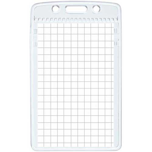 コクヨ 名札ケース　名刺ＩＤカード用タテ型チャック付５０枚