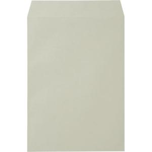 キングコーポレーション カラークラフト封筒 角2 グレー 100枚入