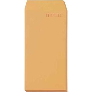 キングコーポレーション カラークラフト封筒 長3 オレンジ 100枚入