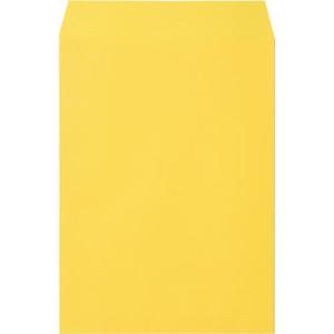 キングコーポレーション カラークラフト封筒 角2 イエロー 500枚入