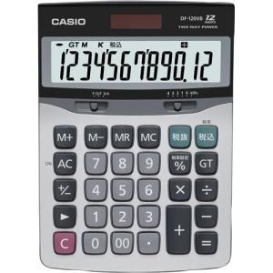 CASIO（カシオ） HR-170RC-BK セミデスクタイプ 12桁 プリンター電卓