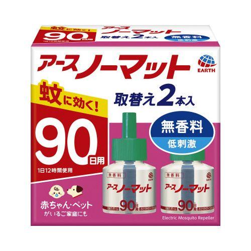 アース製薬 アースノーマット取替　９０日用　無香　２本×３