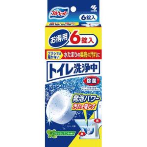 小林製薬 小林製薬 ブルーレット トイレ洗浄中 フレッシュミントの香り 6錠 × 4個 トイレ洗剤の商品画像