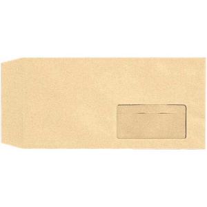 キングコーポレーション 窓付封筒テープ付 長3クラフト 85g 1000枚