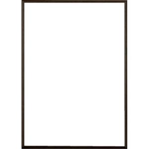 アートプリントジャパン NEWライトフレーム B2 ウッディーブラウン