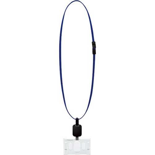 コクヨ リール式ハード吊り下げ名札＜アイドプラス＞　青