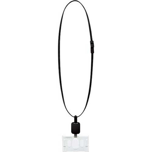 コクヨ リール式ハード吊り下げ名札＜アイドプラス＞　黒