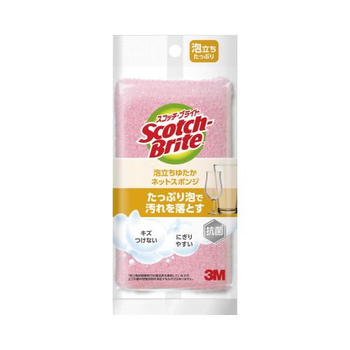 スリーエムジャパン スコッチ・ブライトＴＭ　泡立ちゆたかピンク