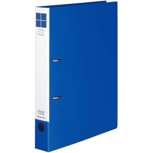 コクヨ リングファイルスリムスタイル青Ａ４縦背幅４２ｍｍ１０冊