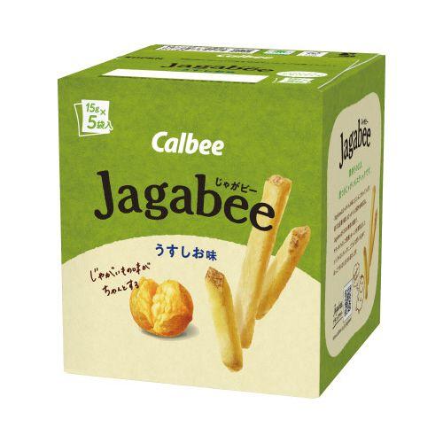 カルビー Ｊａｇａｂｅｅ　うす塩味　５袋入×４