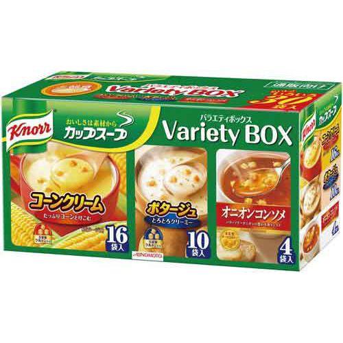 味の素 クノールカップスープ　バラエティボックス　３０食入