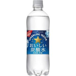 ポッカサッポロ おいしい炭酸水　６００ｍｌ　２４本