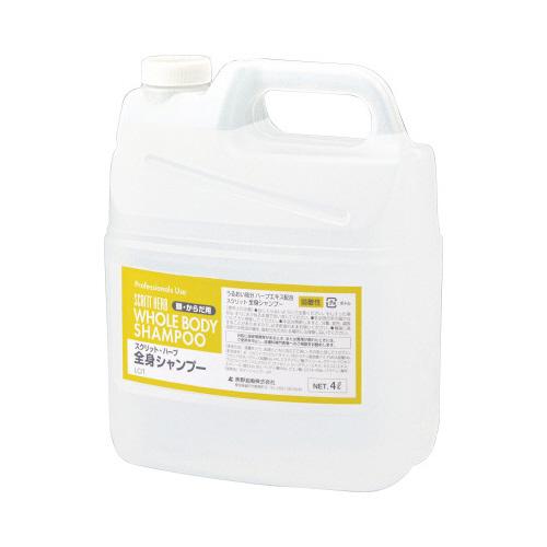 熊野油脂 スクリット全身シャンプー　４Ｌ
