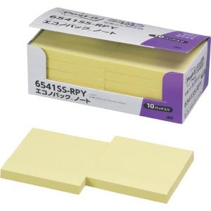 スリーエムジャパン ポストイット強粘着75×75 パステル 黄10冊