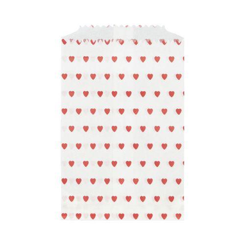 フロンティア 純白　平袋　ハート　８号　１００枚入