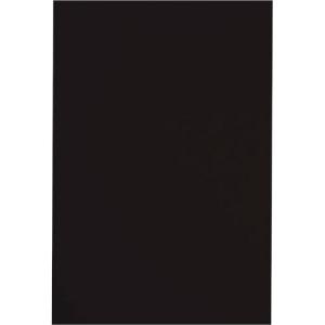 カウネット 色画用紙　四つ切　黒　５枚