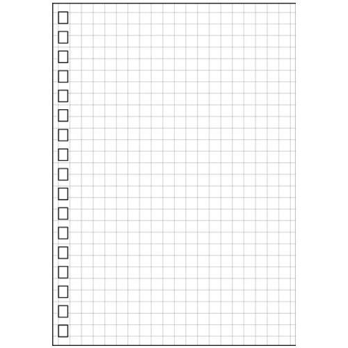 申込期間25年12月10日13時まで_リヒトラブ ツイストノートリーフＡ６　１７穴方眼_取寄商品