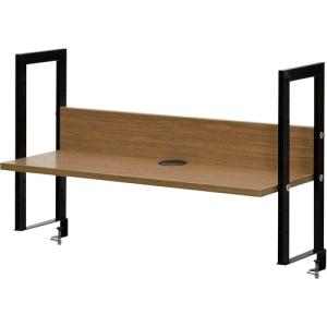 アール エフ ヤマカワ ワーキングデスク上置棚 幅800用ウォルナット