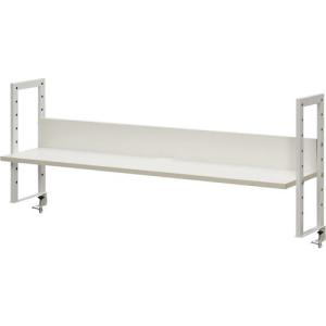 アール エフ ヤマカワ ワーキングデスク上置棚幅1200用ホワイト
