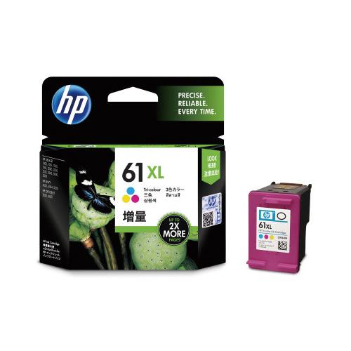 ＨＰ（ヒューレット・パッカード） 純正インク　ＨＰ６１ＸＬ　カラー（増量）