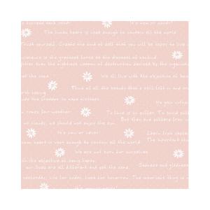 ササガワ 包装紙 フラワーレター 半才判 50枚