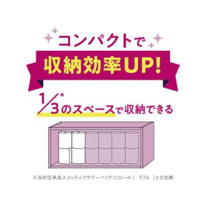 日本製紙クレシア スコッティフラワーパック W...の詳細画像4