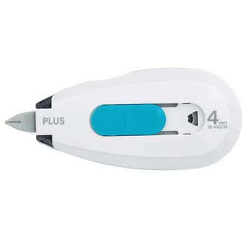 プラス 個人情報保護テープ　一行ケシポン　ホワイト　４ｍｍ