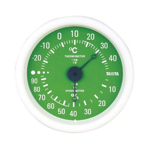 タニタ 温湿度計　壁掛け式　ＴＴ−５１５　グリーン