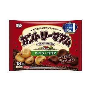 不二家 カントリーマアム バニラ＆ココア 18枚入 : カウモール