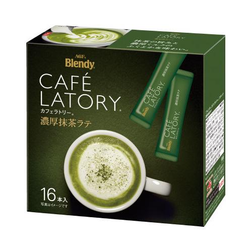 味の素ＡＧＦ カフェラトリー濃厚抹茶ラテ　１６本入×２