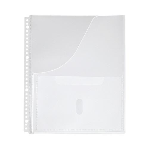 キングジム 取扱説明書ファイル用ポケット（３０穴）４０枚