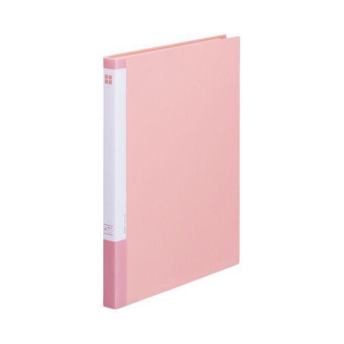 カウネット クリヤーブック　Ａ４縦　２０ポケット　桃１０冊