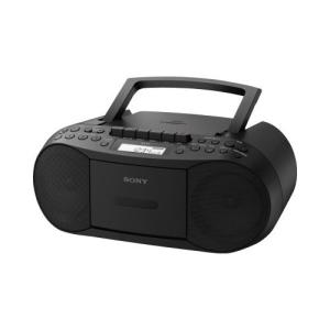 ソニー(SONY) CFD-S70-B(ブラック) CDカセットレコーダー ワイドFM対応 
