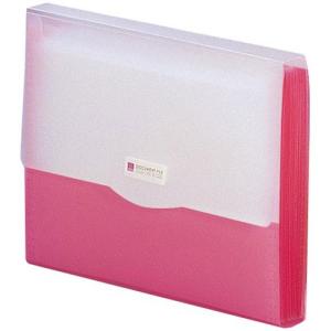リヒトラブ ドキュメントファイル 13ポケット レッド