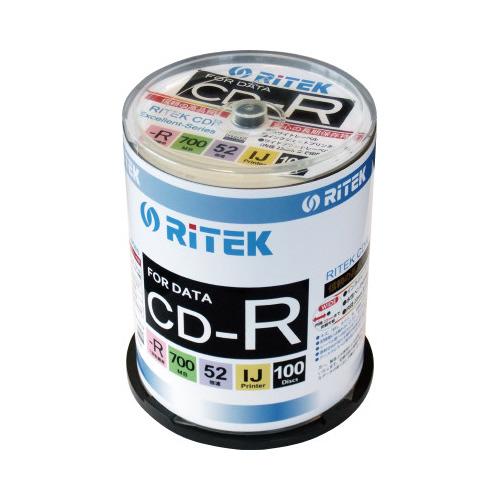 アールアイジャパン ＣＤ−Ｒ　１００枚スピンドルケース×２（２００枚）