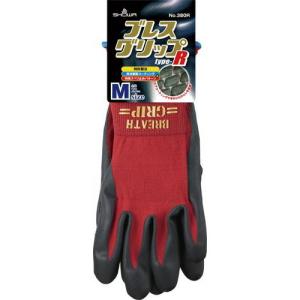 ショーワグローブ ブレスグリップ Mサイズ レッドの詳細画像2
