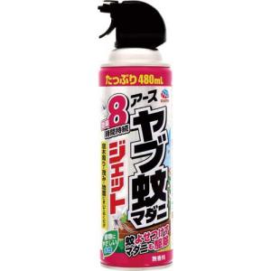 アース製薬 ヤブ蚊マダニジェット　屋外用　４８０ｍｌ×５｜kaumall