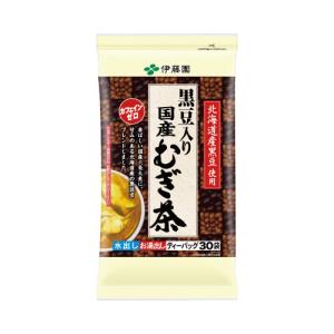 伊藤園 黒豆入り国産むぎ茶ティーバッグ　３０袋｜カウモール