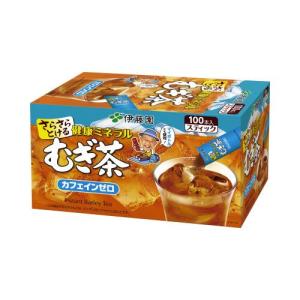 天然ミネラルむぎ茶 麦茶 さらさら健康ミネラルむぎ茶 スティック 100